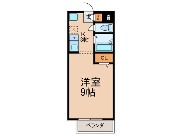 名古屋インターマンションの物件間取画像